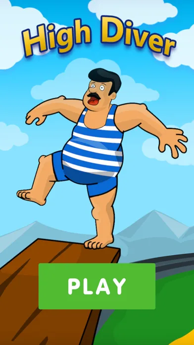 Capturas de tela do High Diver
