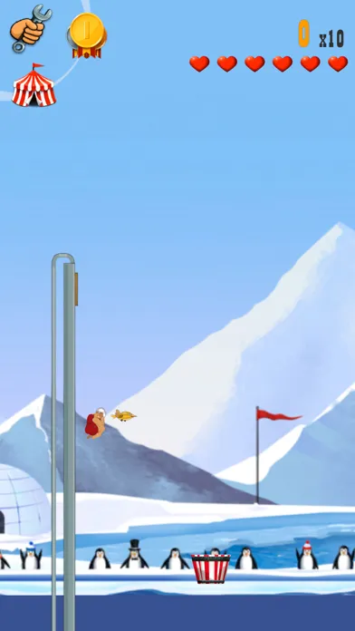 Capturas de tela do High Diver