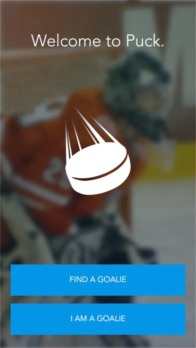 صور Puck – Rent a Goalie. Fast.