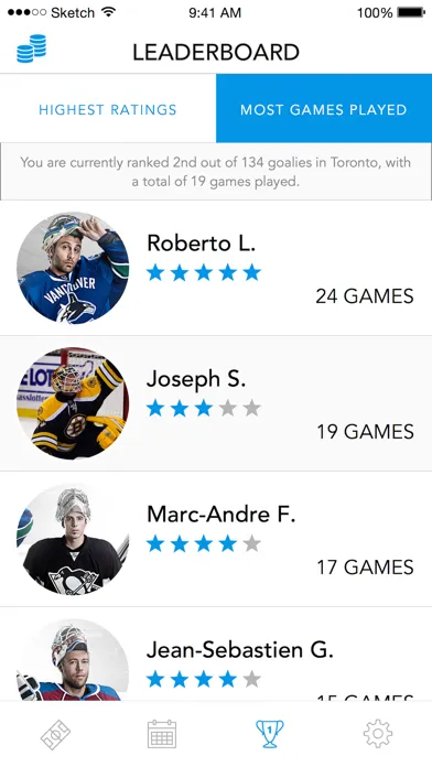 صور Puck – Rent a Goalie. Fast.