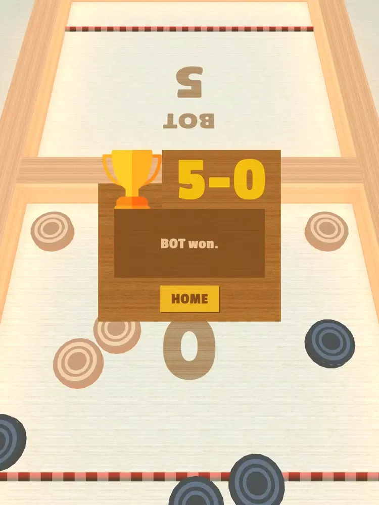 Puck Pool Fast Sling Puck Game iPad  स्क्रीनशॉट