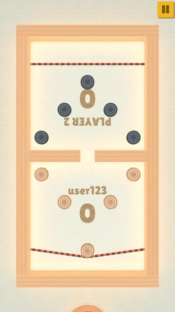 Puck Pool Fast Sling Puck Game स्क्रीनशॉट