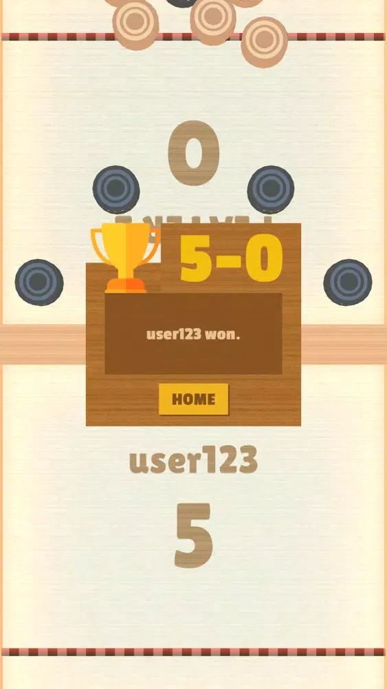 Puck Pool Fast Sling Puck Game स्क्रीनशॉट