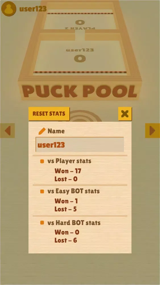 Puck Pool Fast Sling Puck Game स्क्रीनशॉट