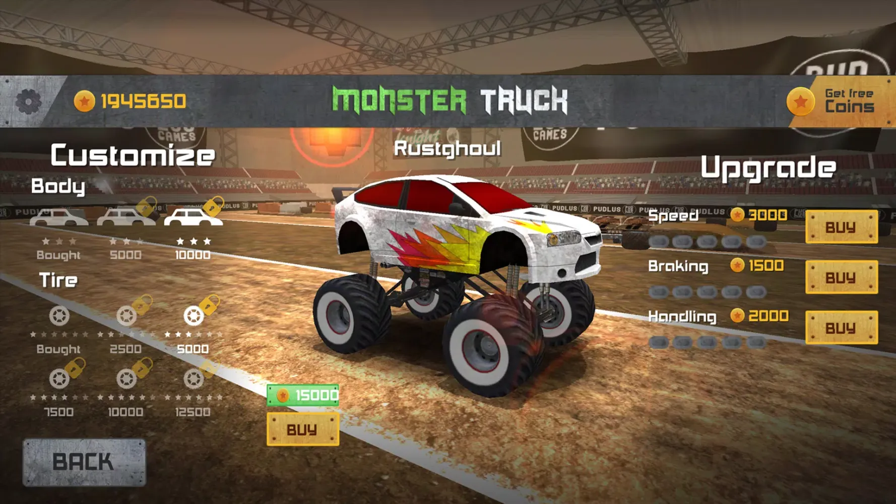 Monster Truck Fever Driving应用截图