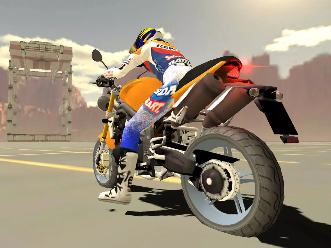 Motorbike Drive Simulator 2016 iPad  스크린샷