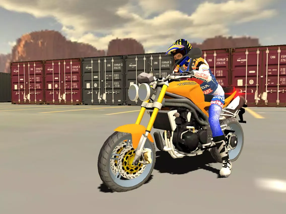 Motorbike Drive Simulator 2016 iPad  스크린샷