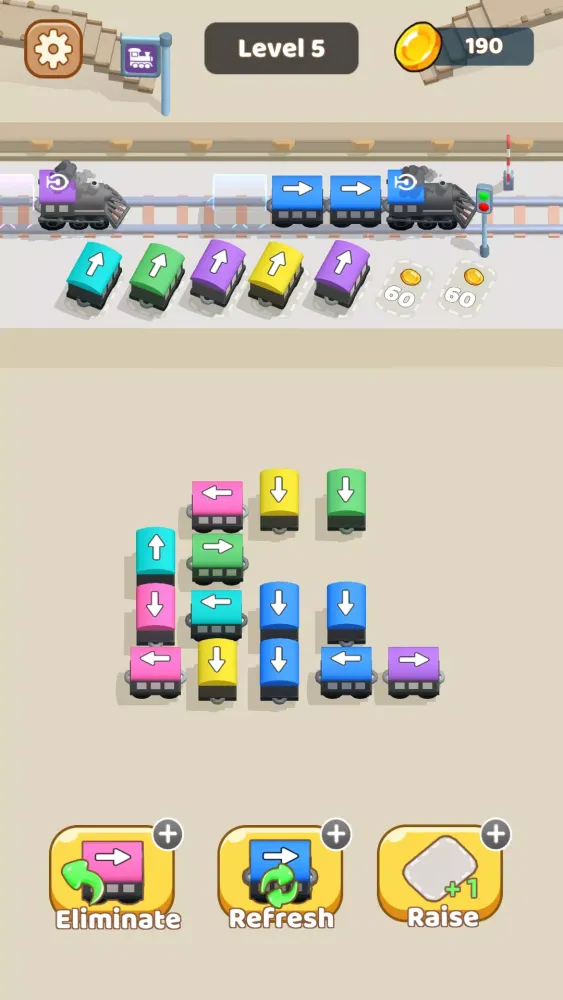 Train Away Puzzle Screenshots
