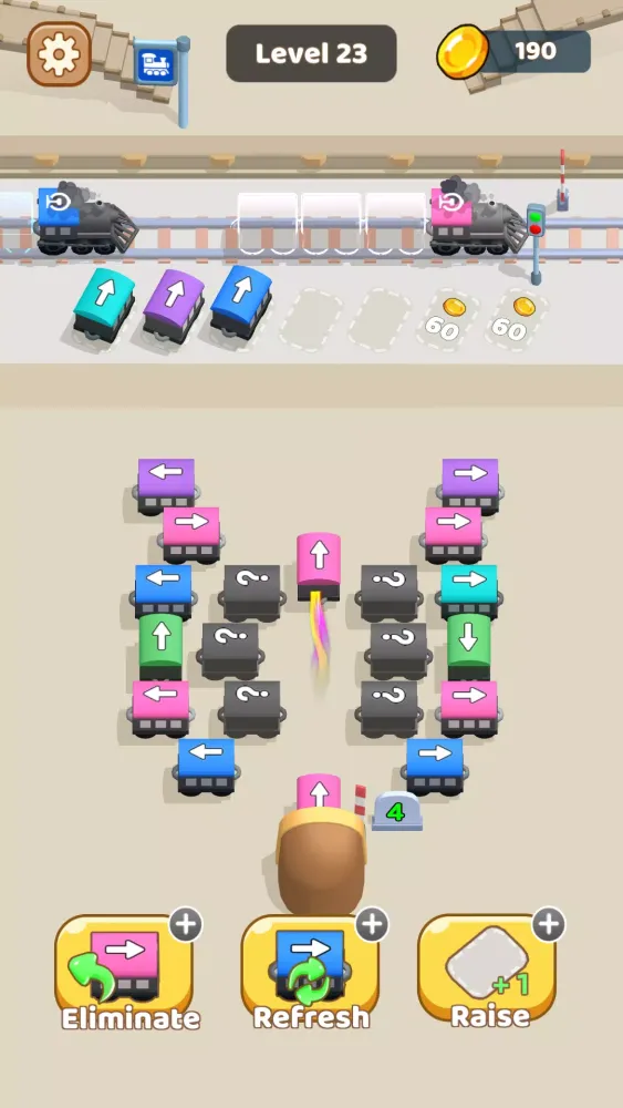 Train Away Puzzle Screenshots