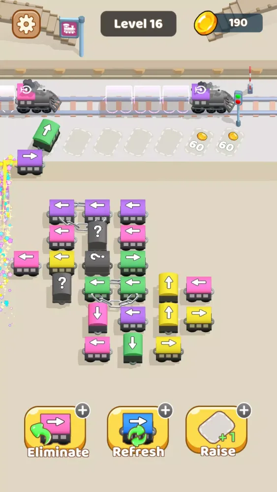 Train Away Puzzle Screenshots