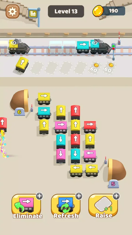 Train Away Puzzle Screenshots
