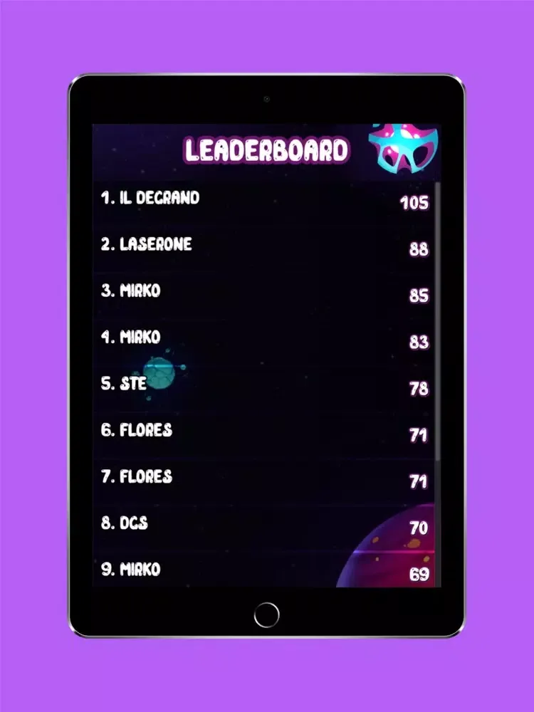 Dodge The Asteroid iPad  スクリーンショット