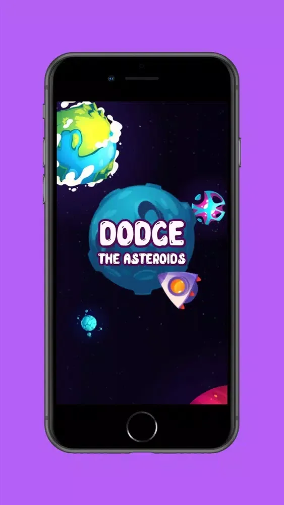 Dodge The Asteroid スクリーンショット
