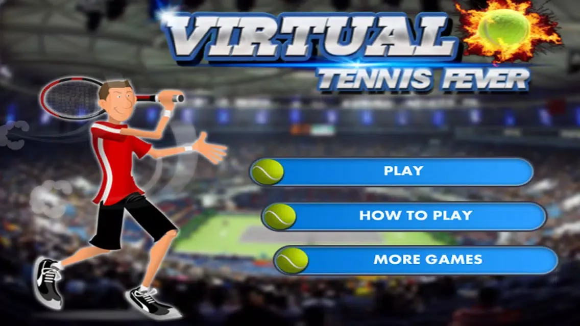 Tangkapan layar Virtual Tennis Fever - Real Tennis Simulation