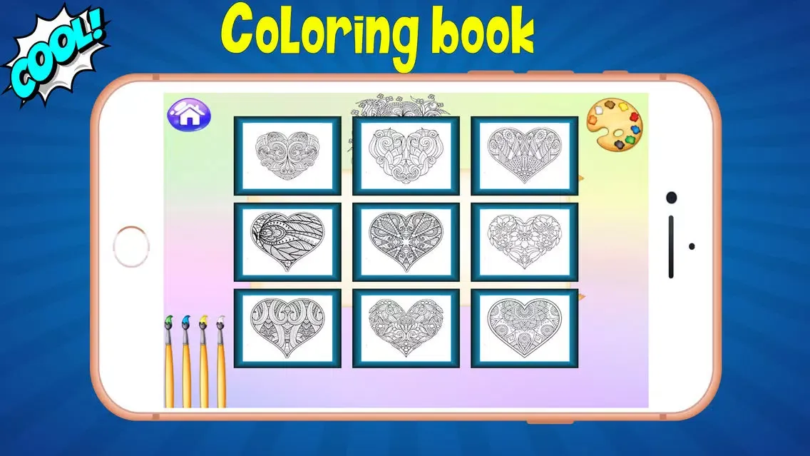 ภาพหน้าจอของ coloring pages for adults