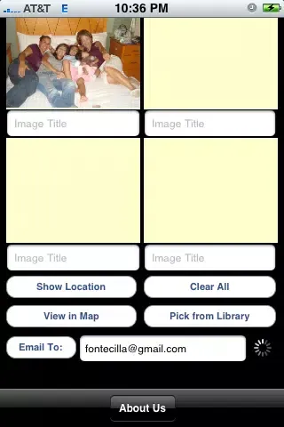 ภาพหน้าจอของ iSnapShot