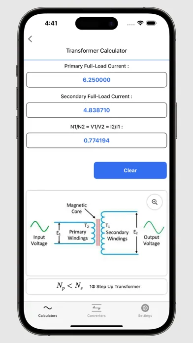 Electrical Calculator Screenshots