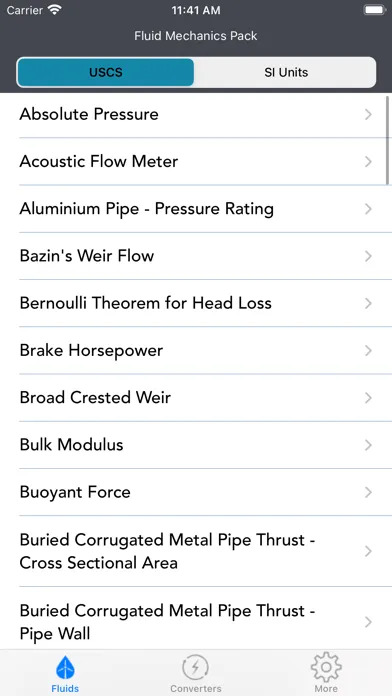 Capturas de tela do Fluid Mechanics Pack