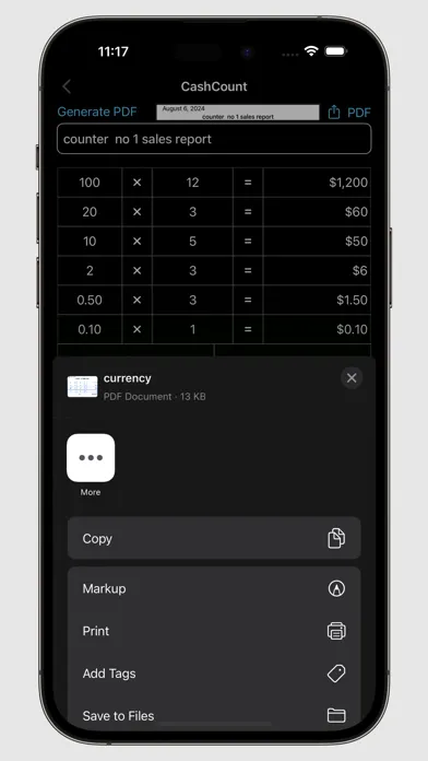 تصاویر Cash Count : Currency Counter