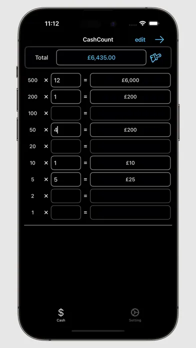 تصاویر Cash Count : Currency Counter