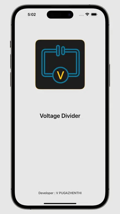Voltage Divider Calculator Screenshots