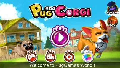 Tangkapan skrin Pug and Corgi