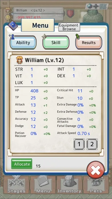 Legacy Cost 스크린샷