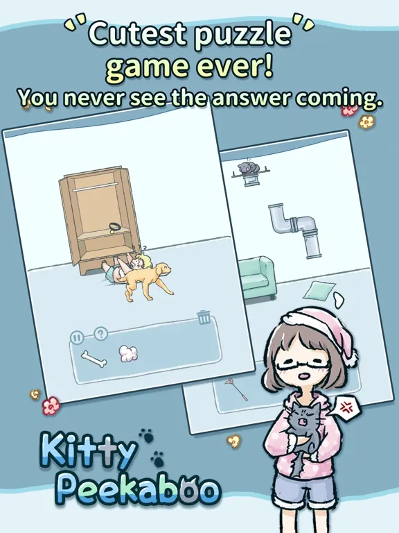 Kitty Peekaboo iPad  스크린샷