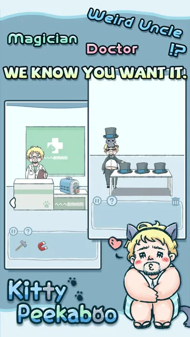 Kitty Peekaboo 스크린샷