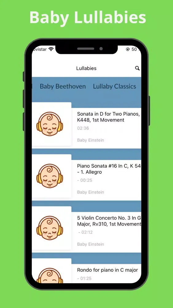 Baby Lullabies Music Screenshots
