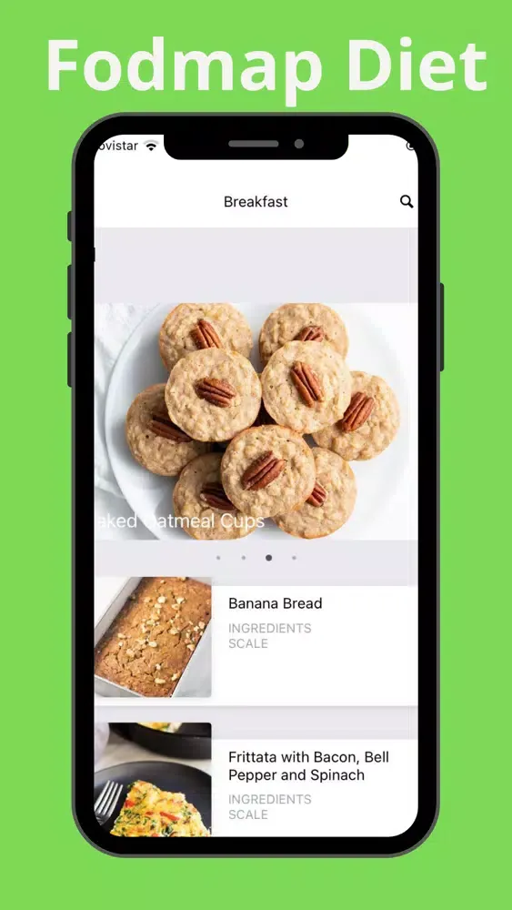 Capturas de pantalla de Low Fodmap Diet App