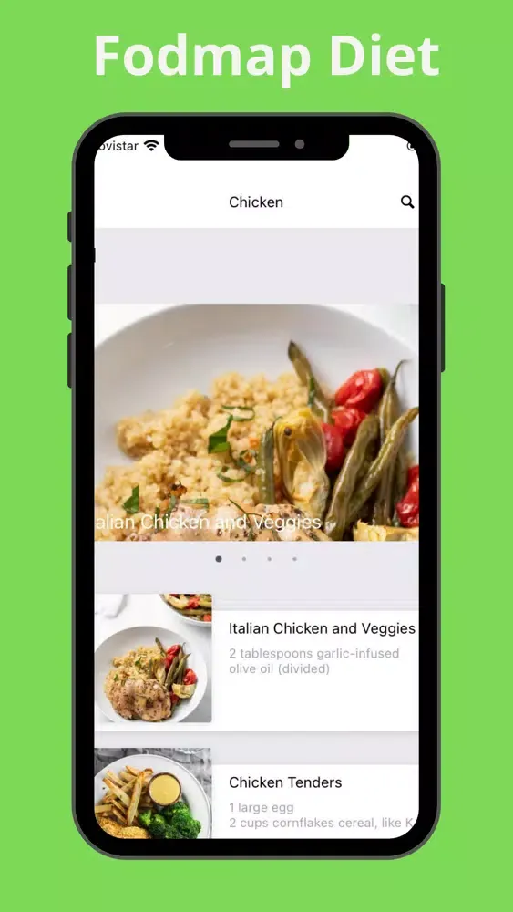 Capturas de pantalla de Low Fodmap Diet App