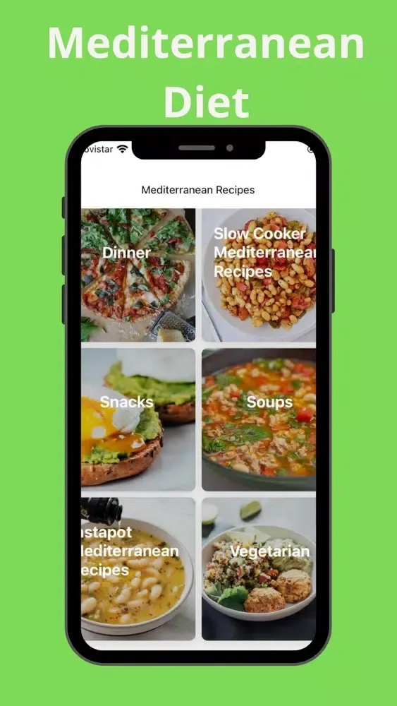 Mediterranean Diet Meal Plan. 스크린샷