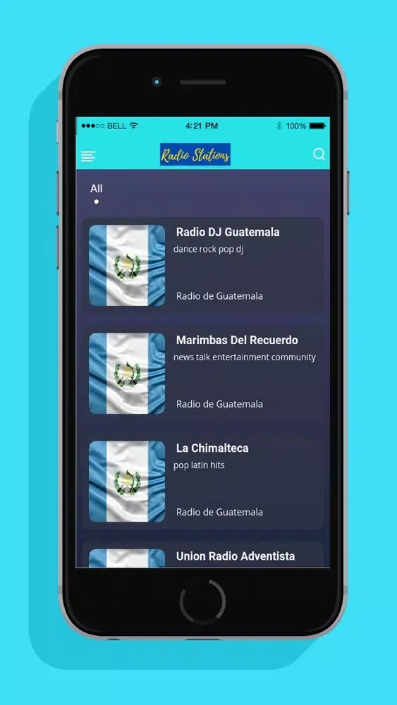 ภาพหน้าจอของ Guatemala Radios