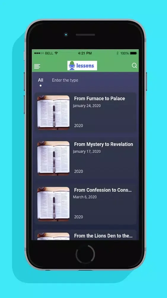 Sabbath School Quaterly app Screenshots