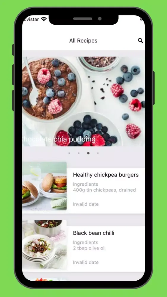 Zrzuty ekranu Vegan Recipes *