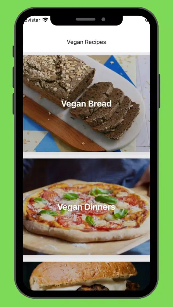 Zrzuty ekranu Vegan Recipes *
