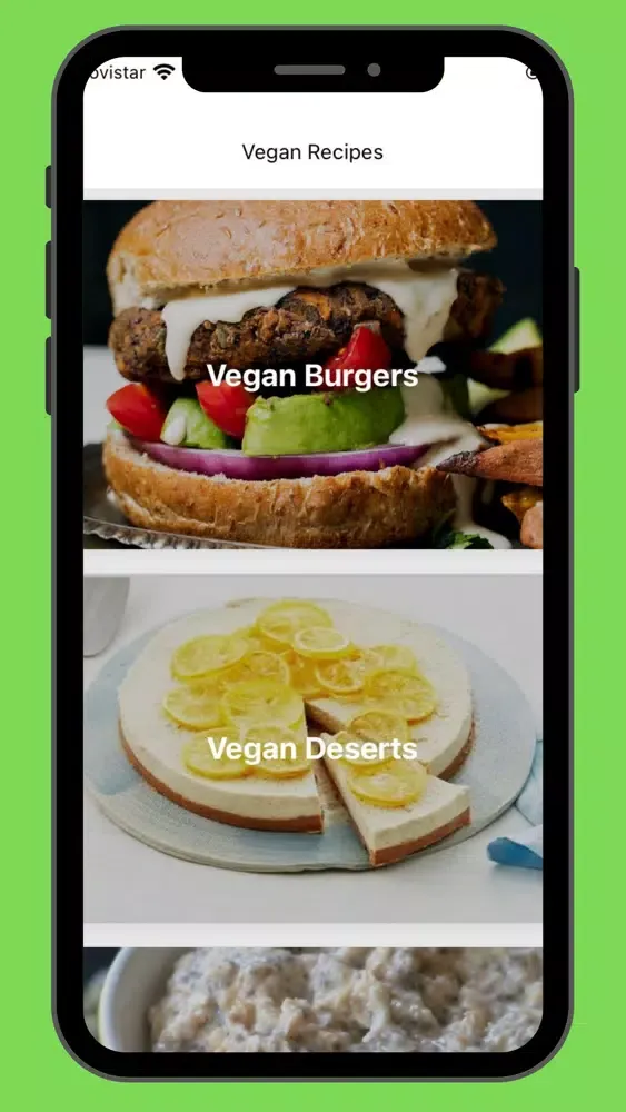 Zrzuty ekranu Vegan Recipes *