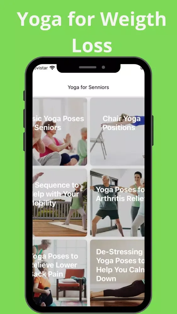 Capturas de pantalla de Yoga for Weigth Loss
