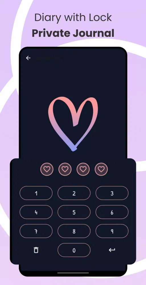 Capturas de tela do My Diary - Daily Journal, Lock