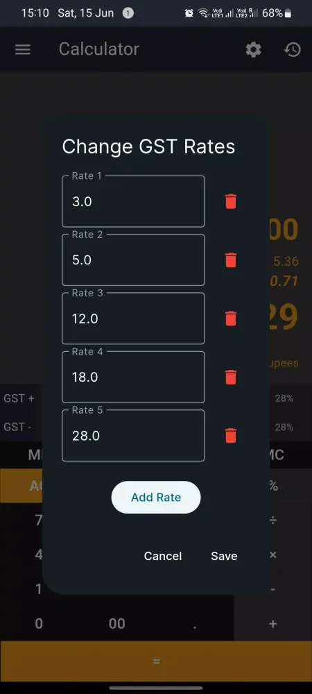 Citizen Business Calculator سکرین شاٹس