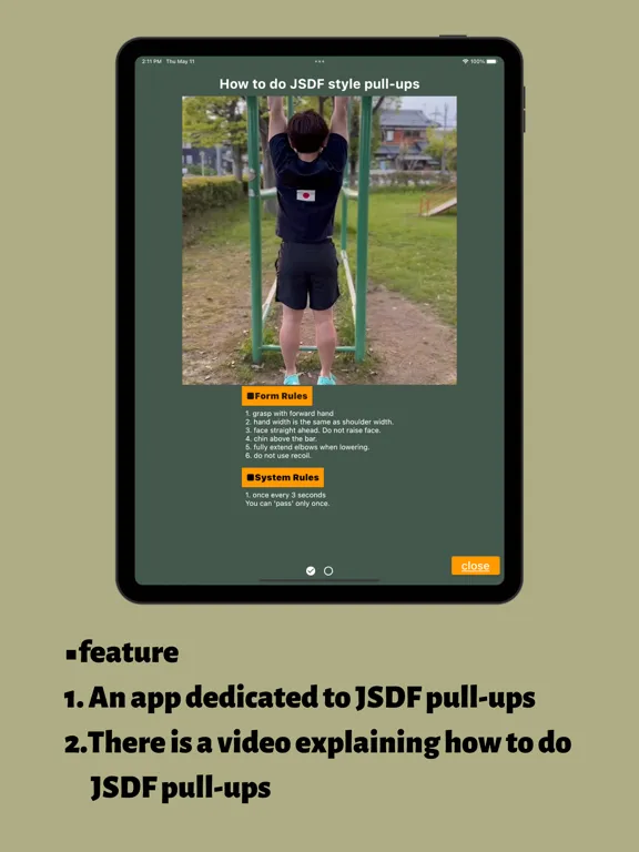 Japan SDF style Pull-ups,army iPad  Screenshots
