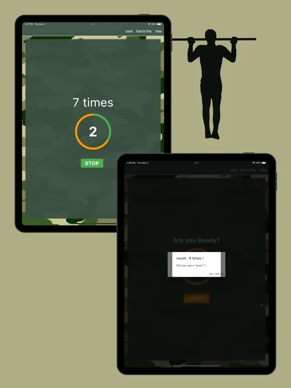 Japan SDF style Pull-ups,army iPad  Screenshots