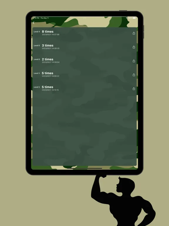 Japan SDF style Pull-ups,army iPad  Screenshots