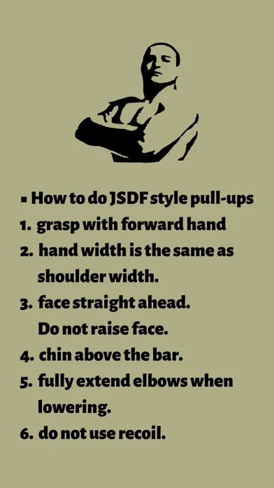 Japan SDF style Pull-ups,army Screenshots