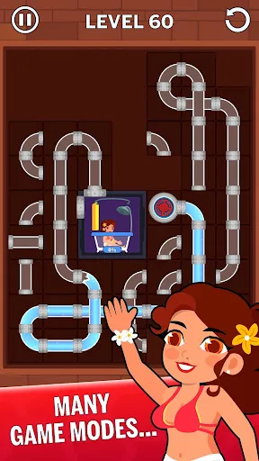 Screenshot di Water Puzzle - Fish Rescue