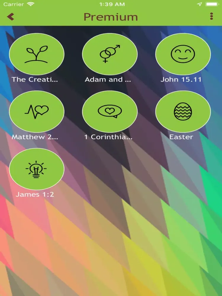 Screenshot di Pulling Threads iPad