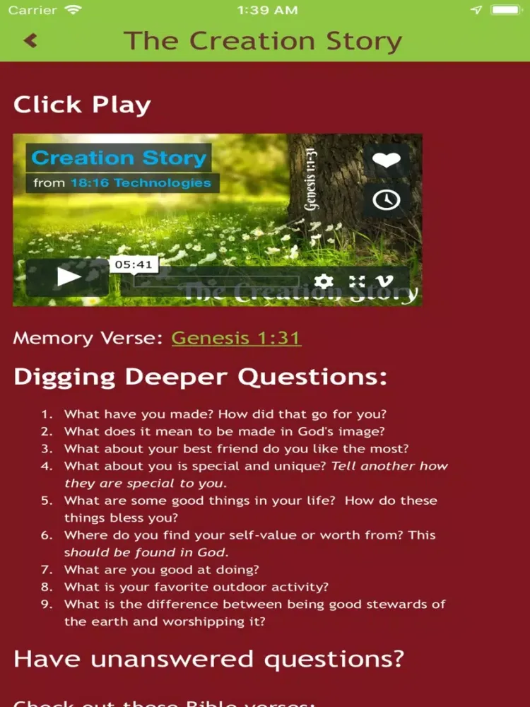 Screenshot di Pulling Threads iPad