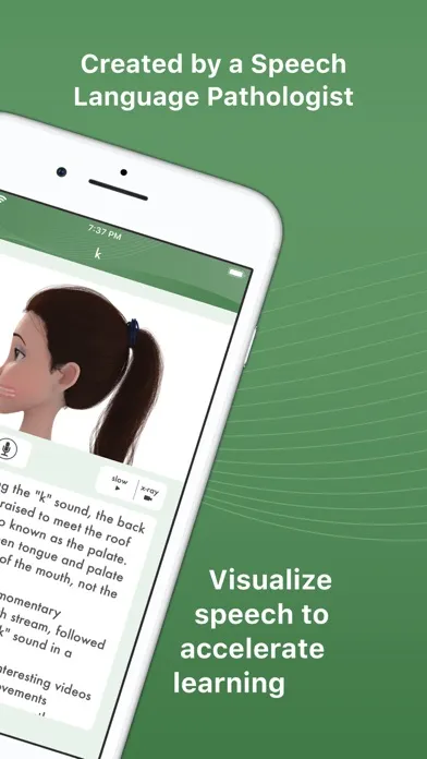 Captures d'écran de Speech Sounds Visualized