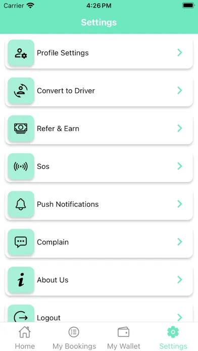 Pullup Rideshare Ekran Görüntüleri